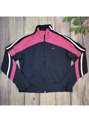 Nike Girls Vintage Zip Up Track Jacket